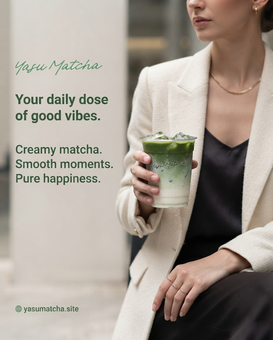 Yasu Matcha - Your daily dose of good vibes